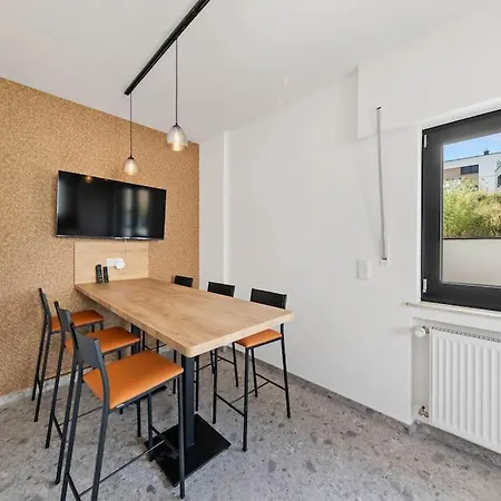 Apartment Villa66 Private Bedroom 5 - Shared Kitchen Roeser